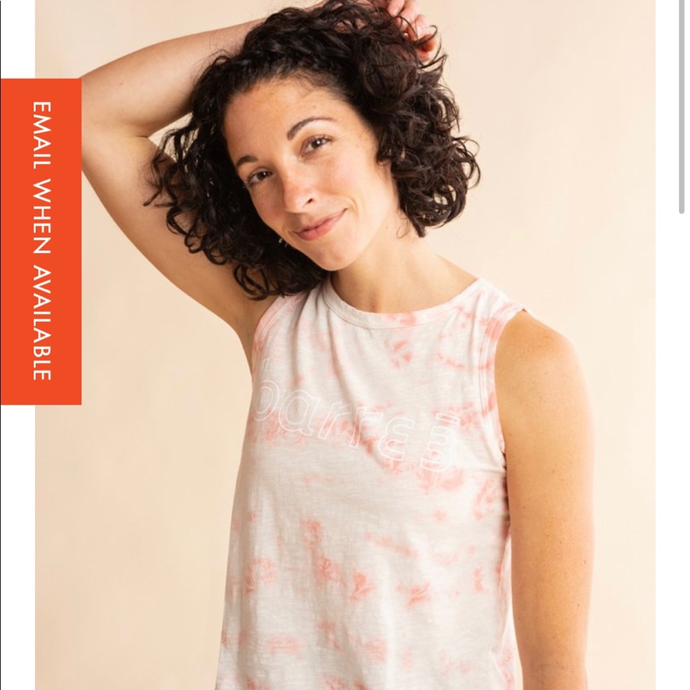 NEW barre 3 Signature Tie Dye Summer Tank